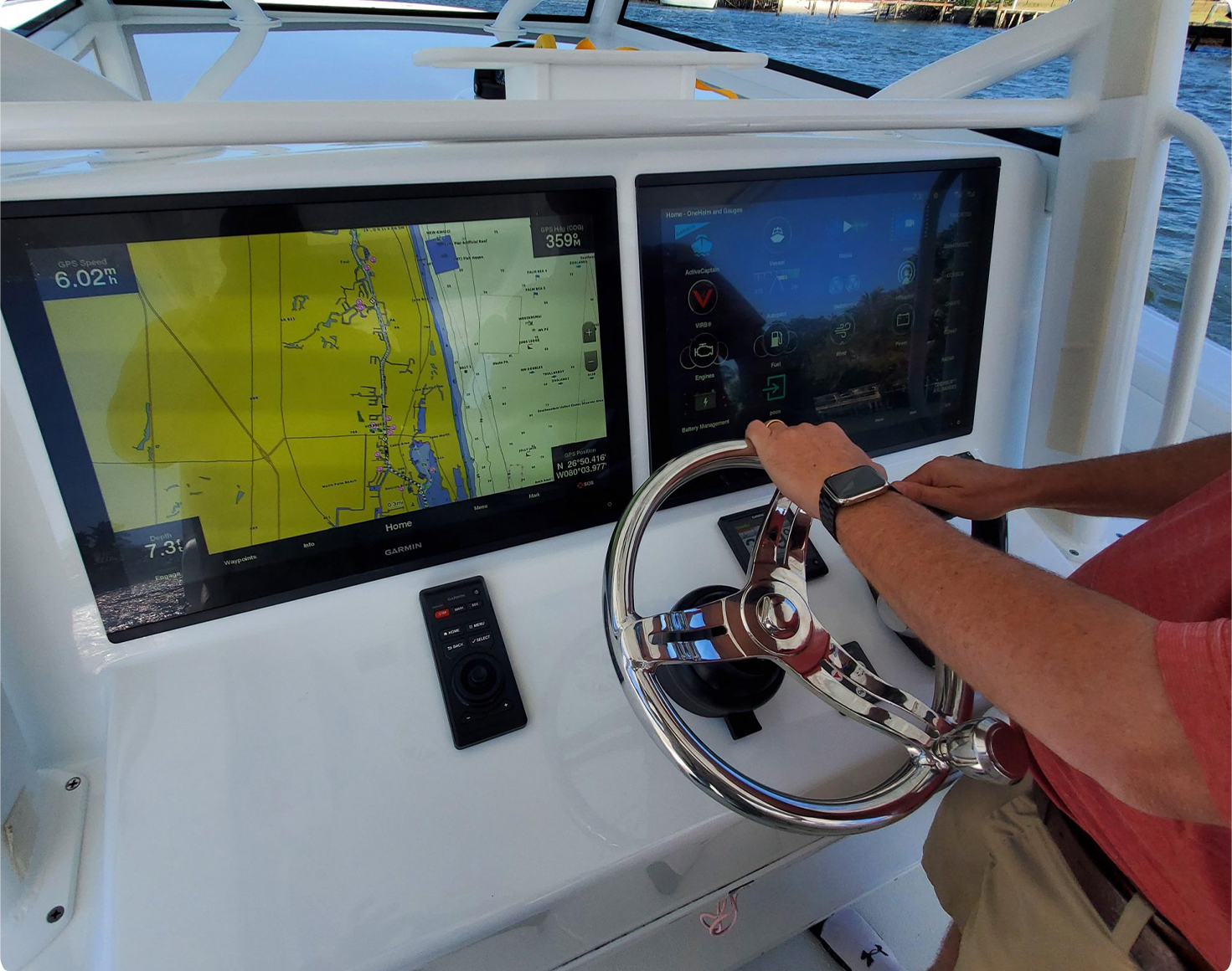 Navigieren von Standort und Kursbestimmung